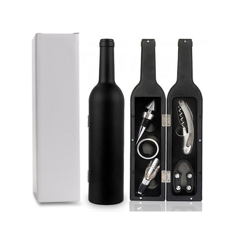 Nerūsējošā tērauda jūras zirga formas atslēgu komplekts – daudzfunkcionāls dzērienu komplekts, zīmols Five, 5 komponenti, 5 komplekti, izlaišanas vasarā 2013