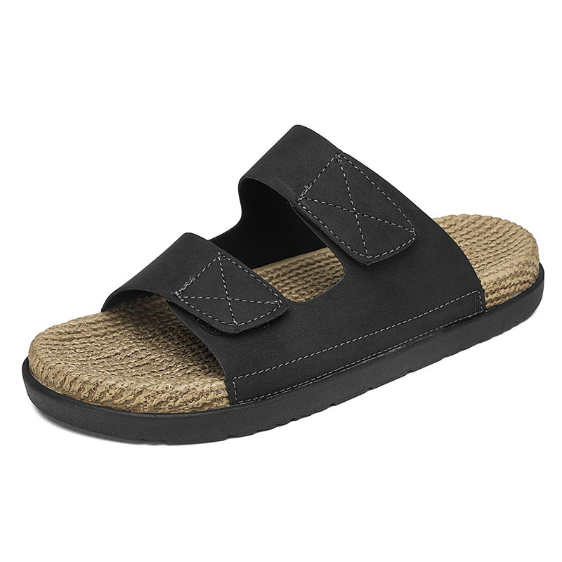 Ανδρικά σανδάλια EVA επάνω μέρος, EVA σόλα, χαλαρό στυλ με ανοιχτό δάχτυλο, slip-on, καλοκαίρι 2025