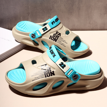 Ανδρικές παντόφλες EVA με σχέδιο γράμματα, σόλα EVA χύτευση με έγχυση, ελαφρύ βάρος 380 g, λανσάρισμα άνοιξη 2025