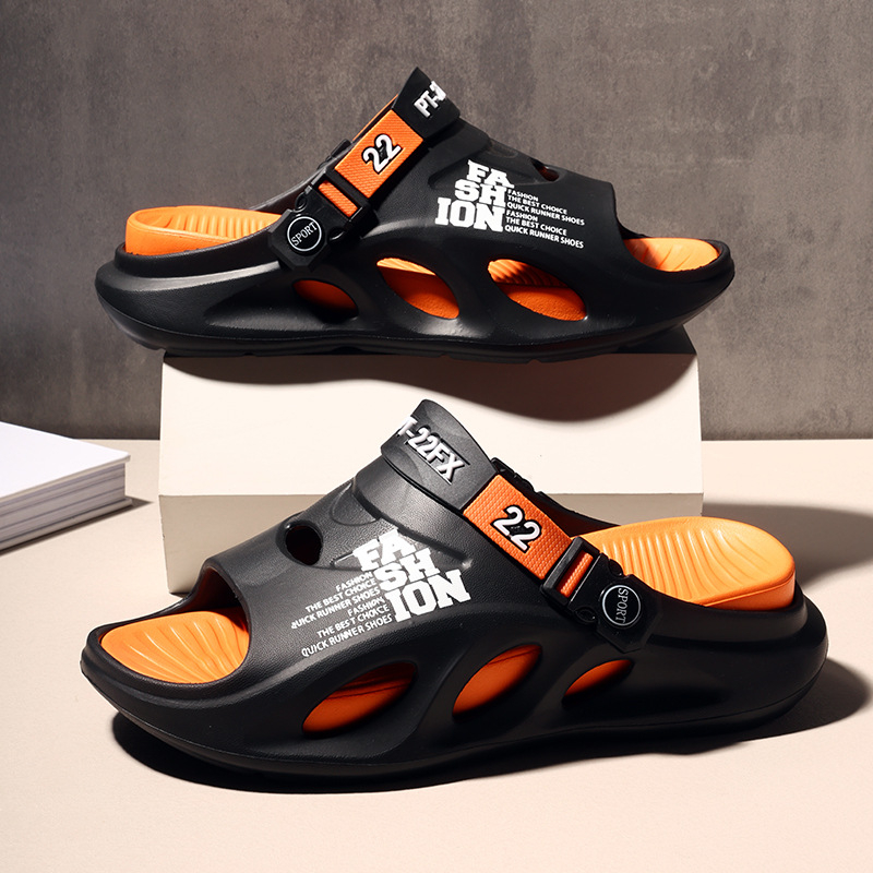 Ανδρικές παντόφλες EVA με σχέδιο γράμματα, σόλα EVA χύτευση με έγχυση, ελαφρύ βάρος 380 g, λανσάρισμα άνοιξη 2025