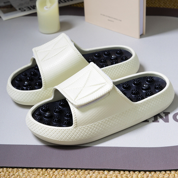 Ανδρικές παντόφλες EVA με μασάζ σημείων πίεσης – άνετες για σπίτι και εξωτερικούς χώρους, σόλα EVA, κατασκευή με έγχυση