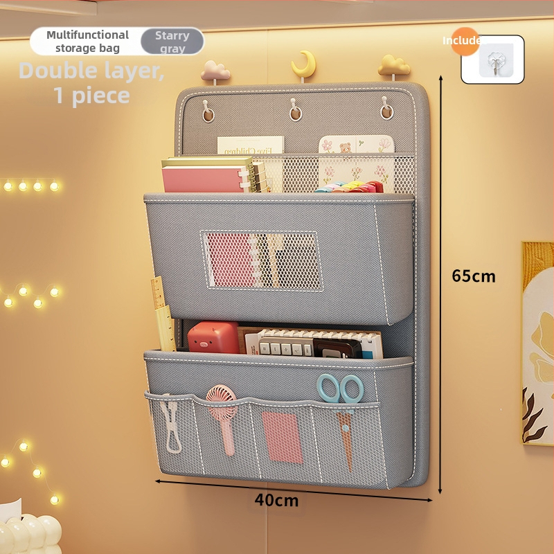 Organizator de lenjerie și șosete, montat pe perete — material Oxford, model SND4004, design tridimensional pe perete