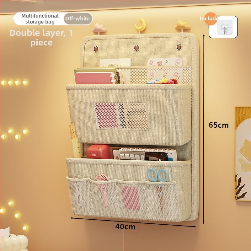 Organizator de lenjerie și șosete, montat pe perete — material Oxford, model SND4004, design tridimensional pe perete