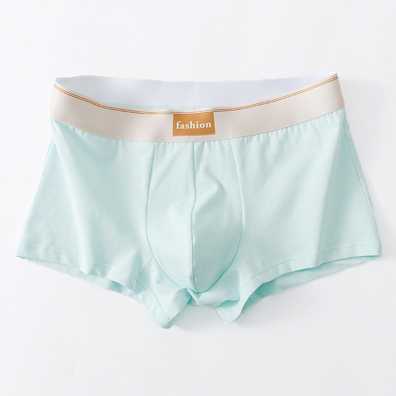 Ανδρικά βαμβακερά μποξέρ, αναπνεύσιμα, μεσαία μέση, πλεκτό ύφασμα, 95–100% βαμβάκι, για όλες τις εποχές