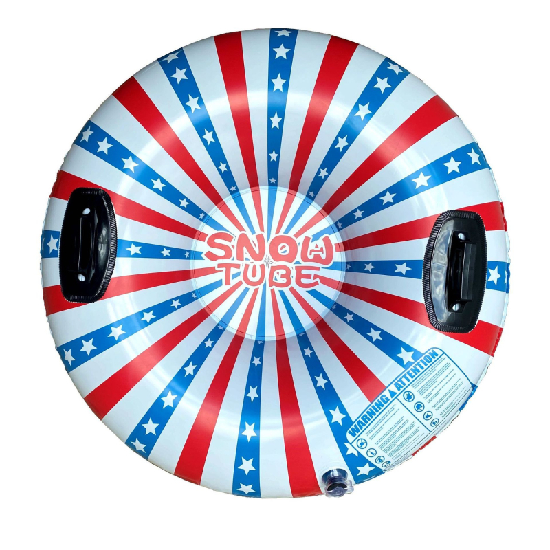 Φουσκωτό δαχτυλίδι σκι, ανθεκτικό σε χαμηλές θερμοκρασίες PVC, μοντέλο 0008, για έναν ή δύο επιβάτες