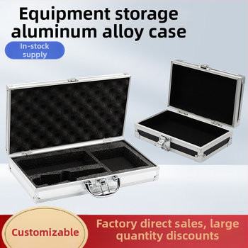 Κιβώτιο μεταφοράς εξοπλισμού από κράμα αλουμινίου, ανθεκτικό στους κραδασμούς, ελαφρύ, χωρητικότητα φόρτου 3–5 κιλά