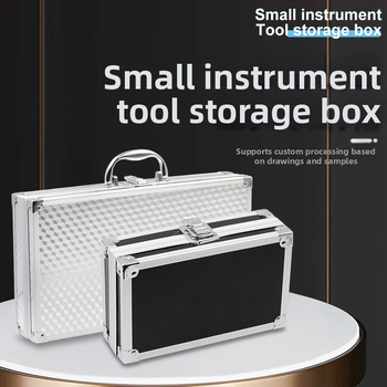 Κιβώτιο μεταφοράς εξοπλισμού από κράμα αλουμινίου, ανθεκτικό στους κραδασμούς, ελαφρύ, χωρητικότητα φόρτου 3–5 κιλά