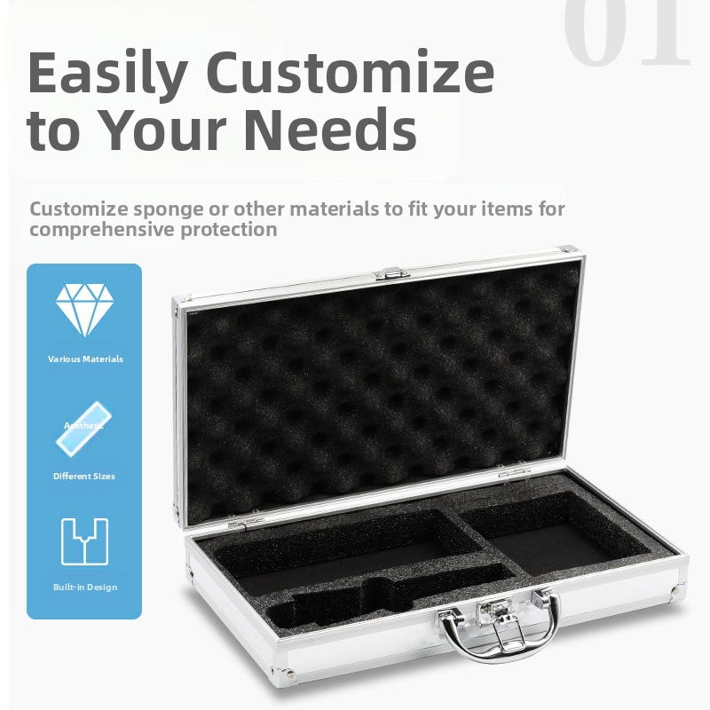 Letová skrinka z hliníkovej zliatiny na vybavenie, odolná voči nárazom, ľahká, nosnosť 3–5 kg