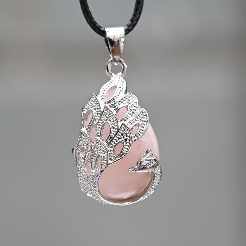 DIY κρεμαστό από φυσικό κρύσταλλο με μοτίβο δράκου, σπειροειδή επεξεργασία, προσωπικό στυλ