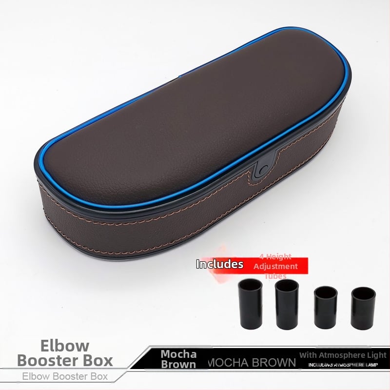 Δερμάτινο κιβώτιο υποβραχιόνιου αυτοκινήτου – γενική συμβατότητα με γενικά μοντέλα, μάρκα Geshuo, προέλευση Guangzhou, κωδικός CK19.