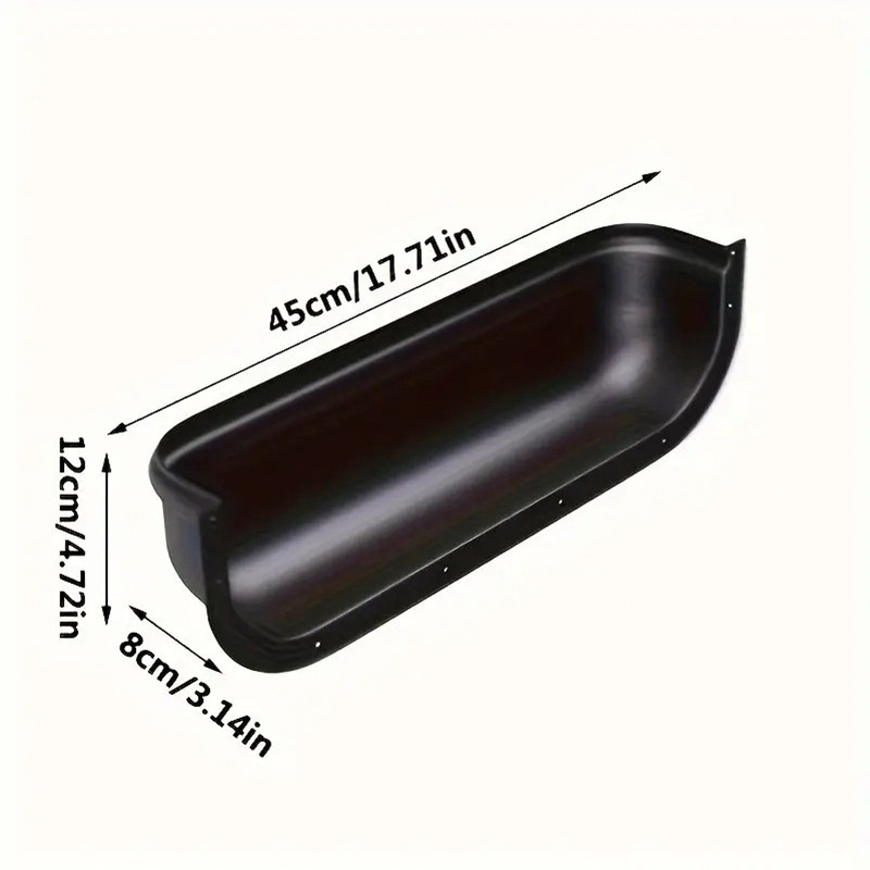 Θήκη αποθήκευσης πόρτας αυτοκινήτου — ABS πλαστικό, μοντέλο PD-081-1, 45L χωρητικότητα, τοποθέτηση σε όχημα, χωρίς καπάκι, δυνατότητα εκτύπωσης λογοτύπου