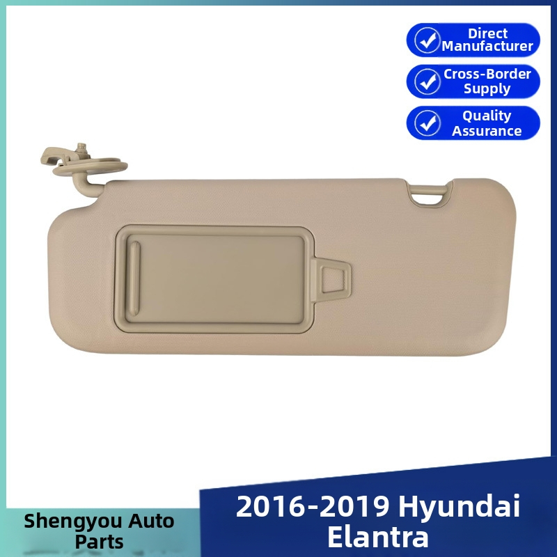 Parasolar auto Hyundai Elantra (2016-2019), PVC, instalare încorporată, posibilitate de personalizare, fără imprimare a logo-ului