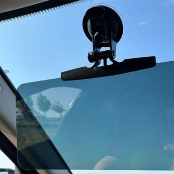 Vizor solar acrilic pentru scutere și tricicluri, montaj cu ventuză, protecție UV și izolație termică