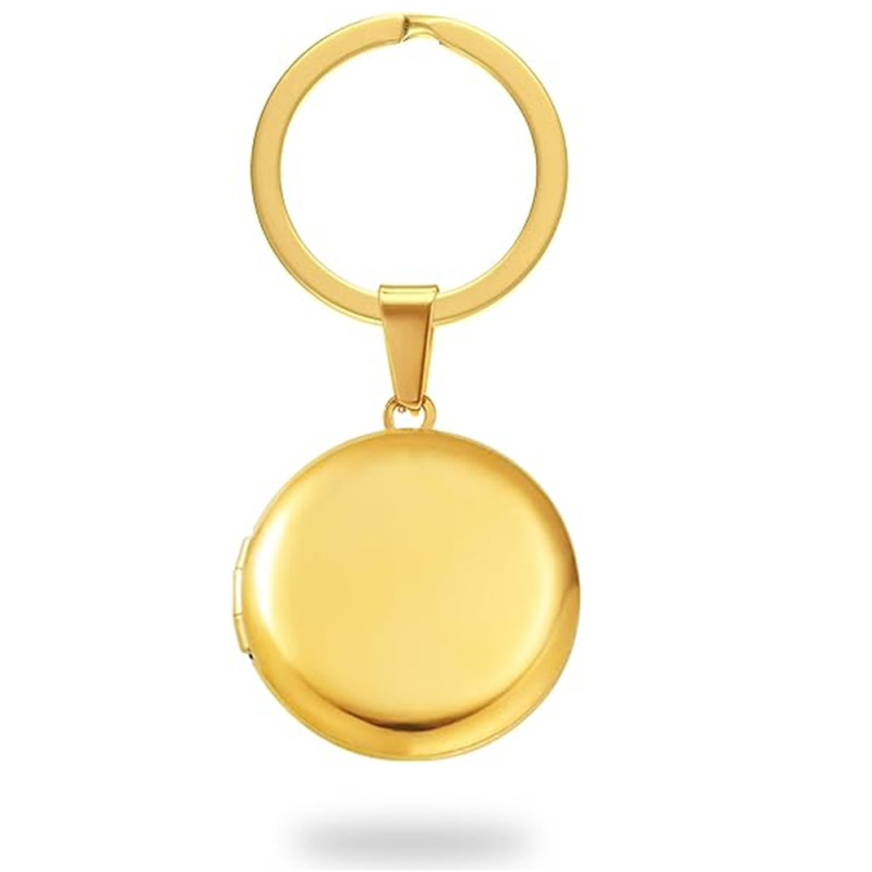 Persiku-sirds formā nerūsējošā tērauda kulons, atslēgu vāciņš, atsevišķi iepakots, dabiskā stila, ar lāzera gravējumu teksta vai fotogrāfiju