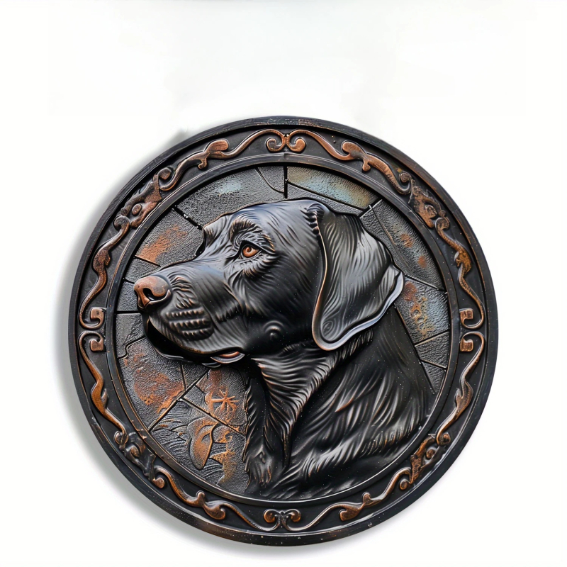 Κυκλικός διακοσμητικός πάνελ από αλουμίνιο με εκτύπωση νεκρής φύσης – χωρίς πλαίσιο, προσαρμόσιμο