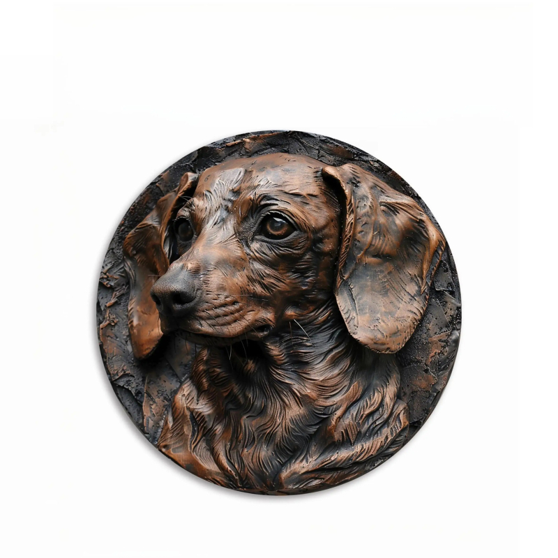 Κυκλικός διακοσμητικός πάνελ από αλουμίνιο με εκτύπωση νεκρής φύσης – χωρίς πλαίσιο, προσαρμόσιμο