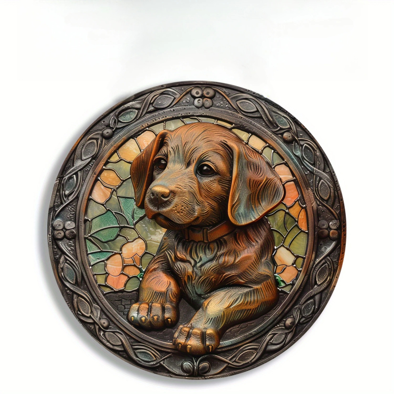 Κυκλικός διακοσμητικός πάνελ από αλουμίνιο με εκτύπωση νεκρής φύσης – χωρίς πλαίσιο, προσαρμόσιμο