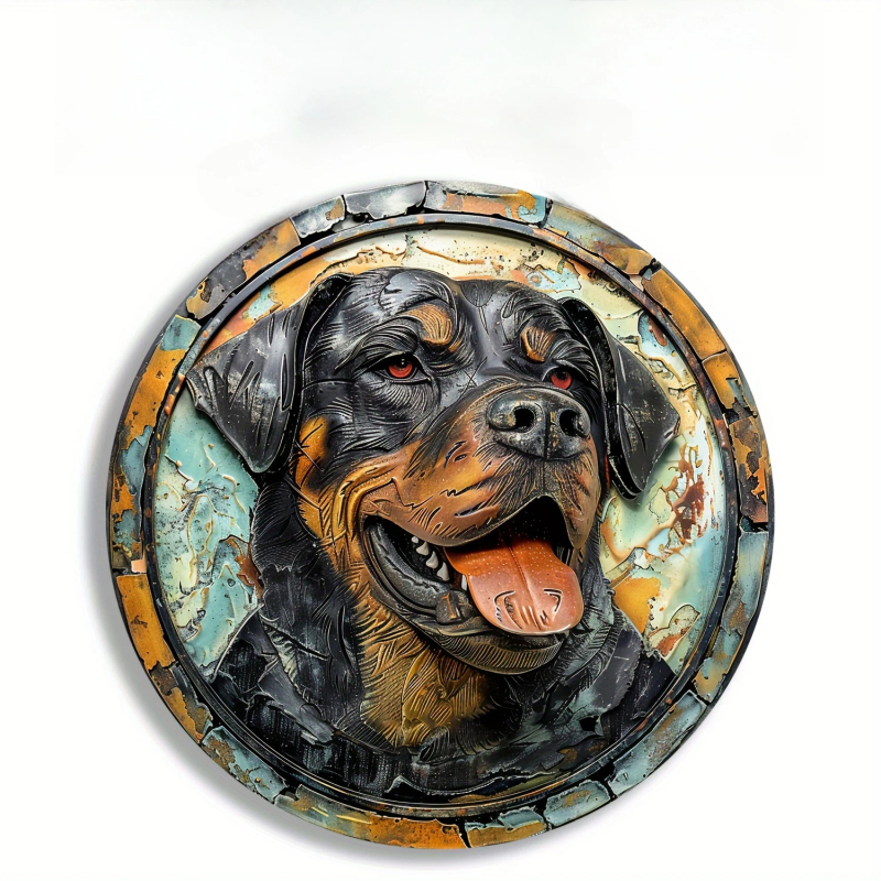 Κυκλικός διακοσμητικός πάνελ από αλουμίνιο με εκτύπωση νεκρής φύσης – χωρίς πλαίσιο, προσαρμόσιμο