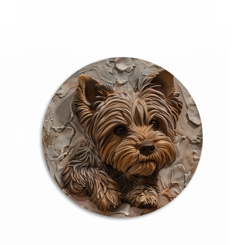 Κυκλικός διακοσμητικός πάνελ από αλουμίνιο με εκτύπωση νεκρής φύσης – χωρίς πλαίσιο, προσαρμόσιμο