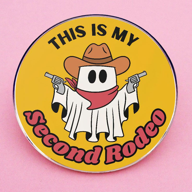 Broša no sakausējuma, Oriģināls karikatūras dizains, Elektroplatinga virsma, Dekorācija, Regulējama