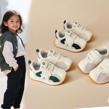 Forrest Gump zīdaiņu kurpes 1–6 gadu vecumam | augšējā daļa PU+siets, elpojošas | Velcro aizdare, TPR zole