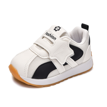 Forrest Gump zīdaiņu kurpes 1–6 gadu vecumam | augšējā daļa PU+siets, elpojošas | Velcro aizdare, TPR zole