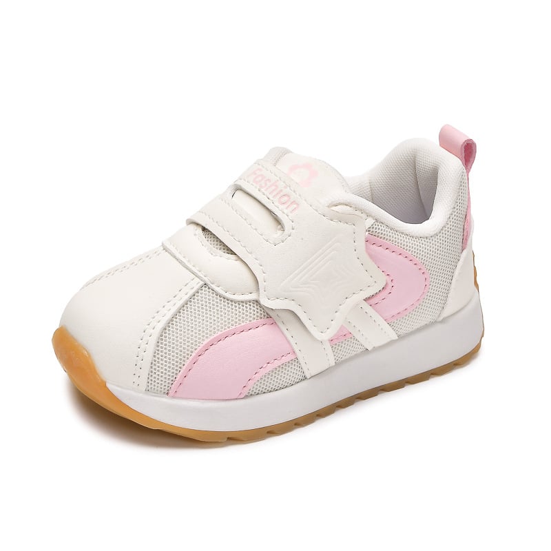 Forrest Gump zīdaiņu kurpes 1–6 gadu vecumam | augšējā daļa PU+siets, elpojošas | Velcro aizdare, TPR zole