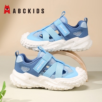 Unisex παιδικά παπούτσια για τρέξιμο με δίχτυ επάνω μέρος, Velcro κλείσιμο, σόλα EVA για ηλικίες 4–16