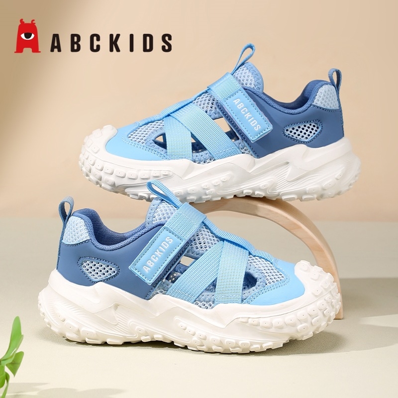 Unisex παιδικά παπούτσια για τρέξιμο με δίχτυ επάνω μέρος, Velcro κλείσιμο, σόλα EVA για ηλικίες 4–16