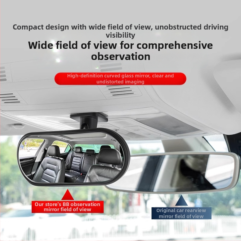 Zhanjie Zrkadlo na pozorovanie detskej sedačky v aute – vnútorné spätné zrkadlo pre batoľatá