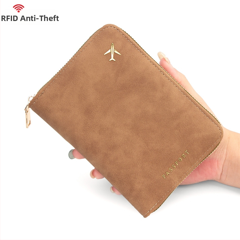 Θήκη για Διαβατήριο και Έγγραφα | Υλικό PU με επένδυση PU, Unisex, Στυλ χαλαρού ταξιδιού, Αποθήκευση и προστασία από κλοπή, Άνοιξη 2025
