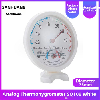 Termohigrometru cu indicator pentru încăperi – măsoară temperatura și umiditatea, precizie standard