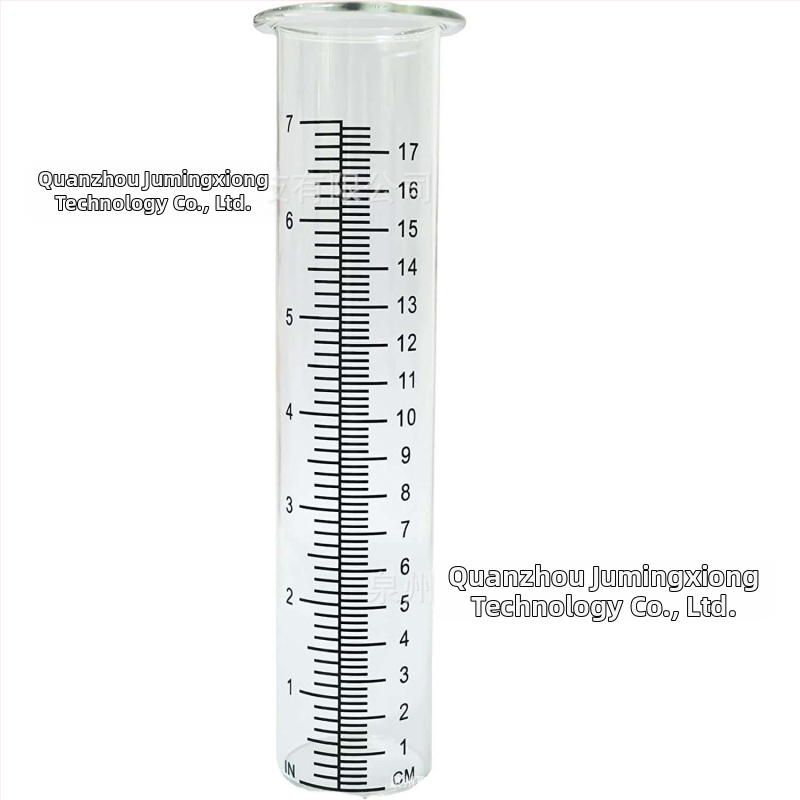 Дъждомер за градина, пластмасов, прав тип, модел JMX L04, 7-инчова скала, тегло 35 g