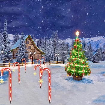 LED соларна декоративна лампа за двор, водоустойчива IP55, модел V17, управление с бутон, персонализация налична, подходяща за тревни площи