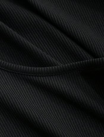 bodijs ar atvērtu muguru, garas piedurknes, poliesteris, šaurs griezums — japāņu un korejiešu ikdienas stils