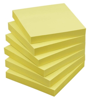 Hyhpsyj līmes piezīmes, augsta pielipšanas spēja, 100 lapas, studentiem un birojam