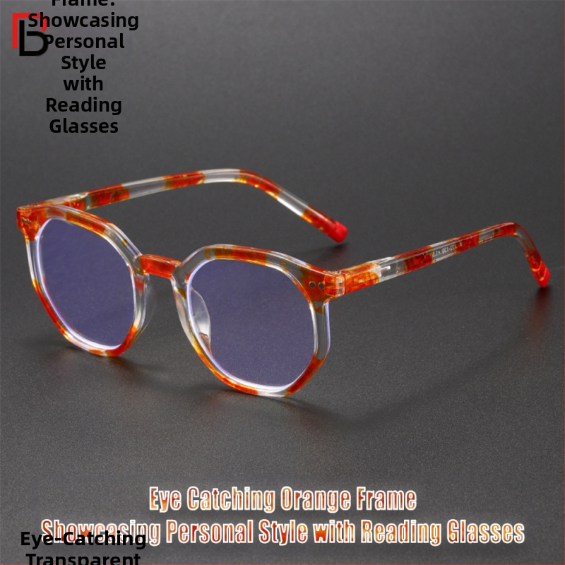 Lasīšanas brilles vecākiem, pilns rāmis no polikarbonāta, lēcas pret zilās gaismas iedarbību, polikarbonāta lēcas