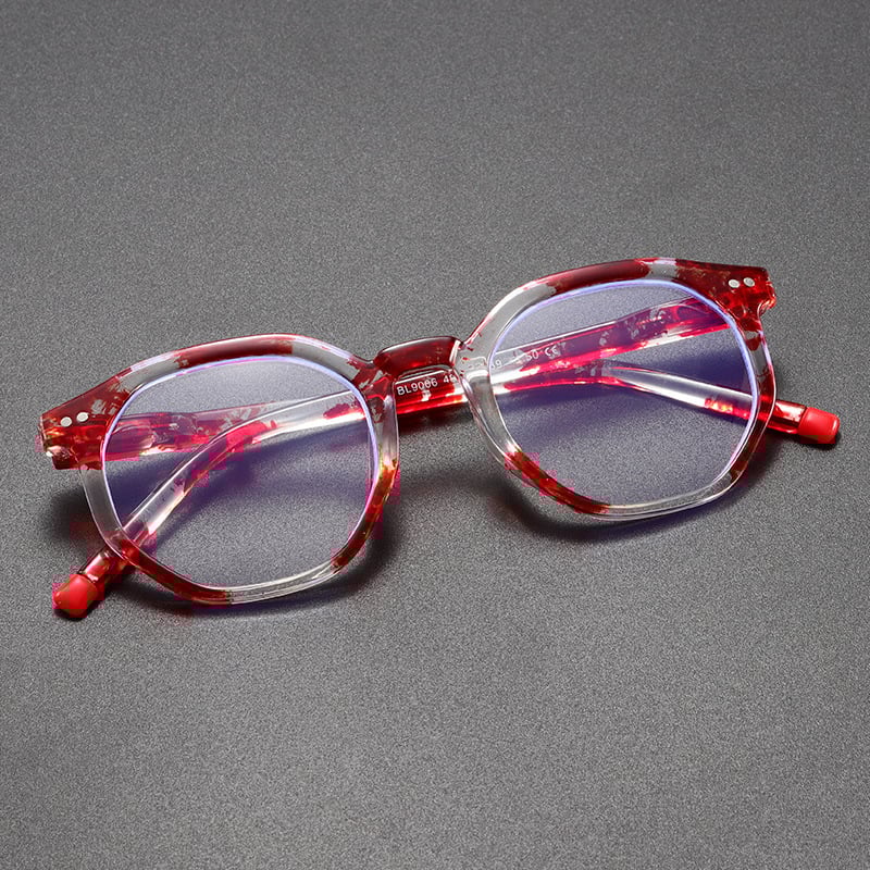 Lasīšanas brilles vecākiem, pilns rāmis no polikarbonāta, lēcas pret zilās gaismas iedarbību, polikarbonāta lēcas