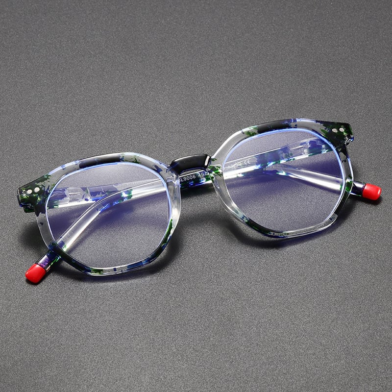 Lasīšanas brilles vecākiem, pilns rāmis no polikarbonāta, lēcas pret zilās gaismas iedarbību, polikarbonāta lēcas