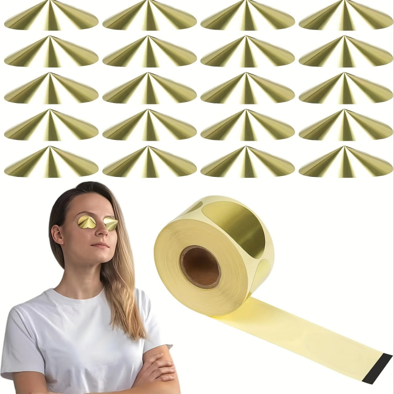 Acu aizsardzības uzlīmes – zobveidīgā forma, PP pašlīmējošās, izgriezta ar die-cut, biezums 0,1, videi draudzīgs ūdens bāzes līme