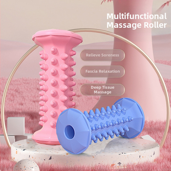 Kāju masāžas rulīte ar akupunktūras punktu stimulāciju un kneading masāžu – jogas kāju ierīce