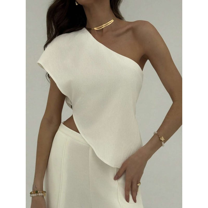 Slim-Fit λινό πουκάμισο με τετραπύρη ελαστικότητα, color-blocking μοτίβο, ευρύ γιακά, μανίκι 7/10