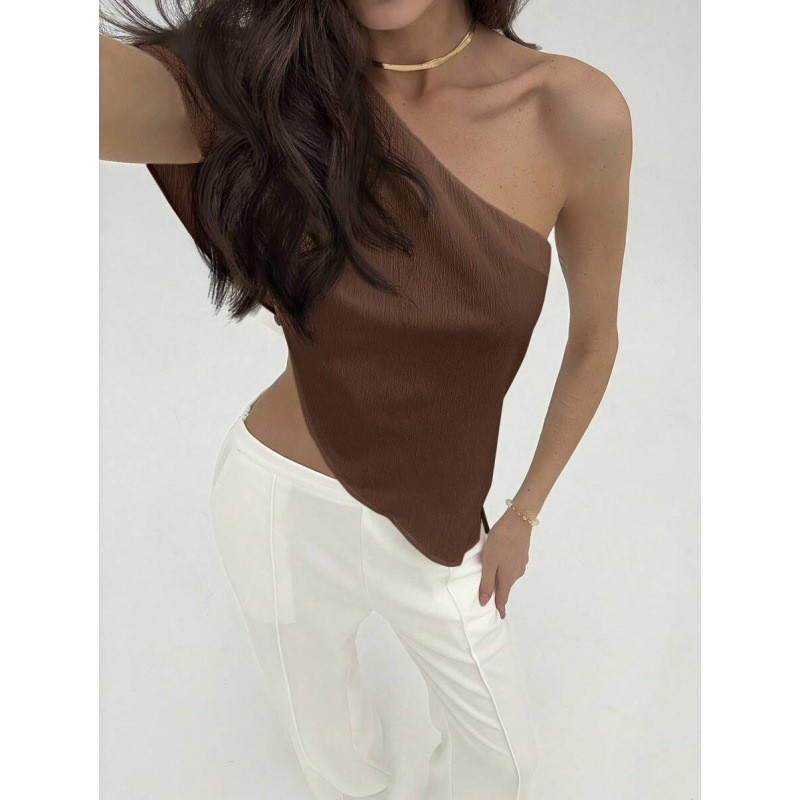 Slim-Fit λινό πουκάμισο με τετραπύρη ελαστικότητα, color-blocking μοτίβο, ευρύ γιακά, μανίκι 7/10