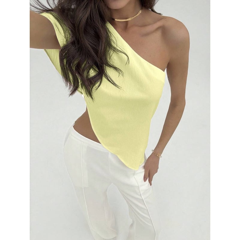 Slim-Fit λινό πουκάμισο με τετραπύρη ελαστικότητα, color-blocking μοτίβο, ευρύ γιακά, μανίκι 7/10