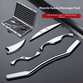 Szakmai fascia kés, gua sha tábla izom- és ín átmozgató készlet, teljes masszázs készlet, nyaki gerinc ellazítása