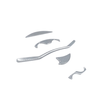 Професионален нож за фасция, гуаша плоча за мускули и сухожилия, комплект за масаж и отпускане на шийния отдел