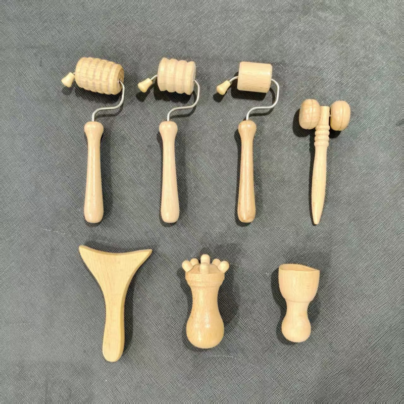 Μασάζερ πλάτης ολόκληρου σώματος — ώμοι και πλάτη, πολυλειτουργικός κύλινδρος, από ξύλο (Μάρκα: Zuo zhi; Υλικό: ξύλο; Έλεγχος: Μηχανικός)