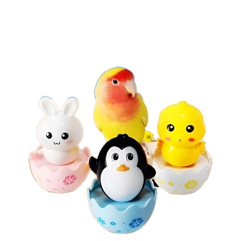 Παιχνίδι δαγκώματος για παπαγάλους με ταλαντευόμενο μηχανισμό για ανακούφιση άγχους — Υλικό: Πλαστικό • Μάρκα: Parrot Handsome • Για παπαγάλους • Δεν εισάγεται