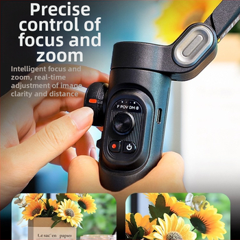 XE σταθεροποιητής gimbal για κινητό με τρεις άξονες, φορητός χειροκίνητος, για ομαλές λήψεις και ζωντανή μετάδοση