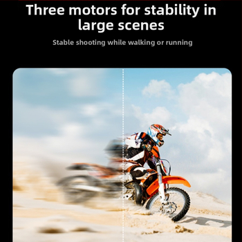XE σταθεροποιητής gimbal για κινητό με τρεις άξονες, φορητός χειροκίνητος, για ομαλές λήψεις και ζωντανή μετάδοση